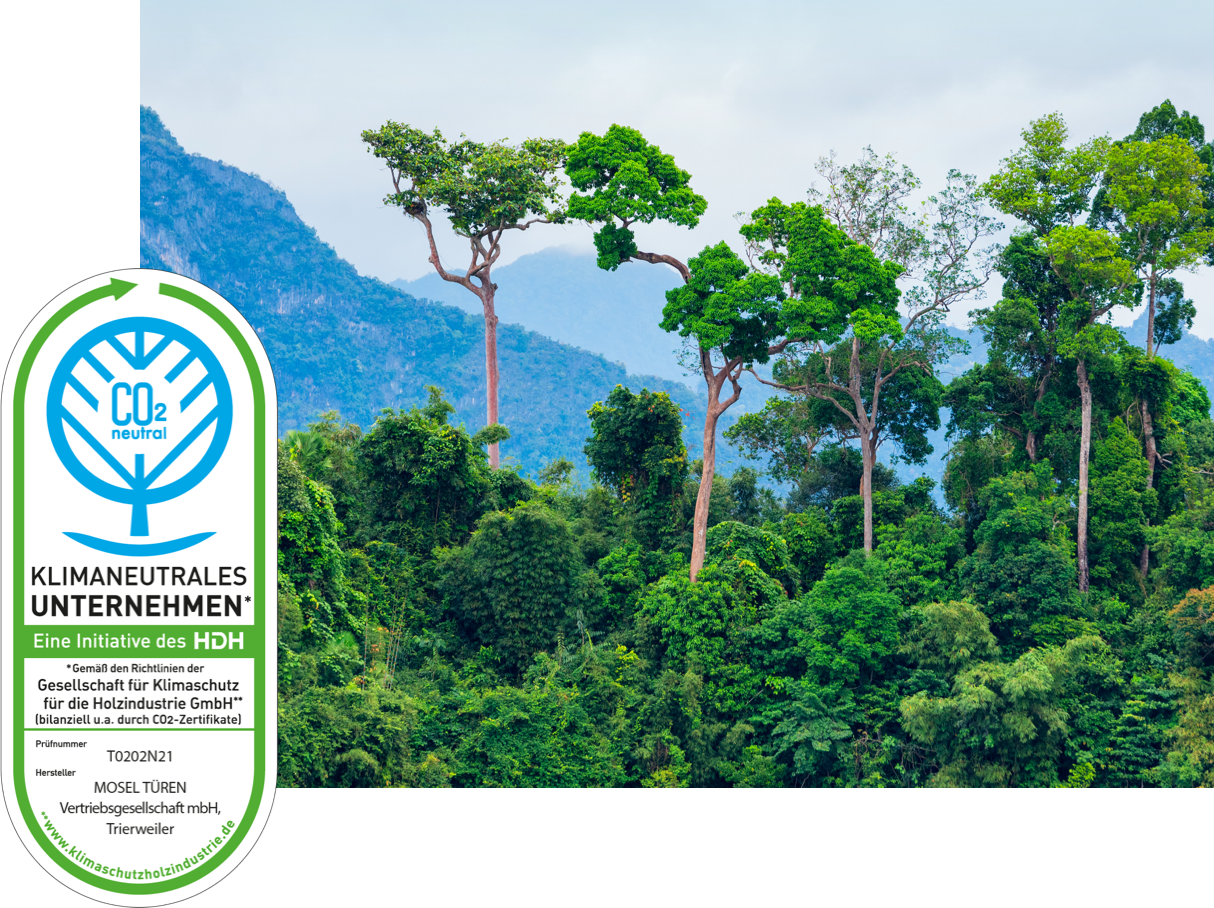 Als klimaneutrales Unternehmen fördern wir zertifizierte Klimaschutzprojekte in Südamerika.