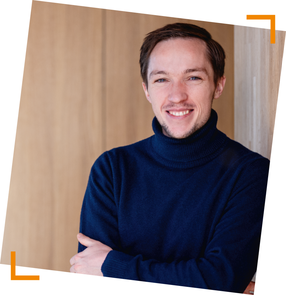 Portrait von Daniel Müllerklein, einer der Geschäftsführer von Mosel Türen